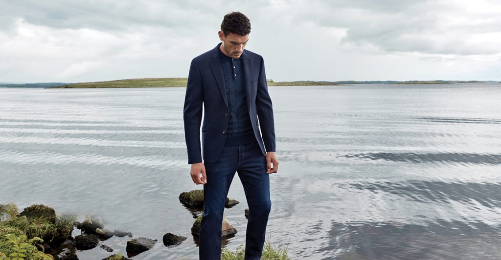 douglas autumn winter menswear jacket blazer jeans